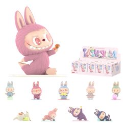 POP MART The Monsters Lazy Yoga Series Figures, 10PCs The Monsters Blind Box Figures, Random Design Action Figures Collectible Toys Home Decorations, Holiday Birthday Gifts, Whole Set